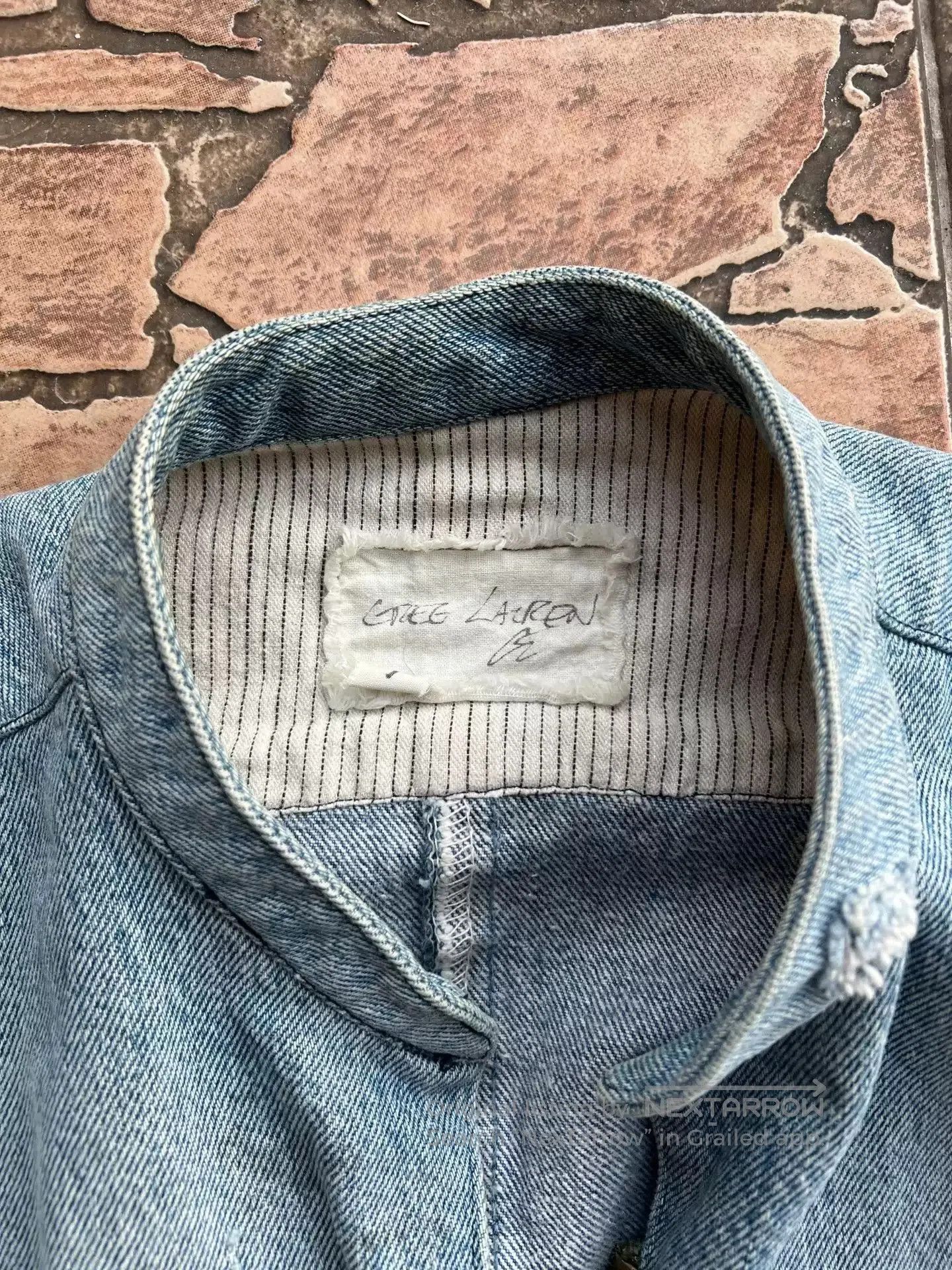 Greg Lauren Greglauren denim stitching jacket. Size US S / EU 44-46 / 1 - 5 Thumbnail