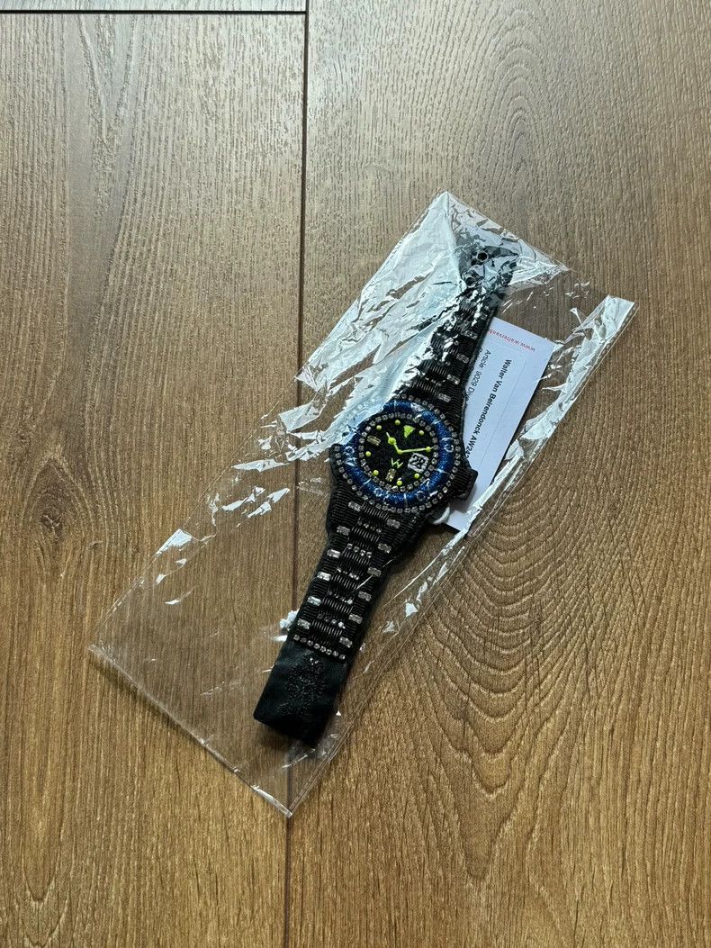 Walter Van Beirendonck Walter Van Beirendonck Black Dive Bracelet Watch - dmc Size ONE SIZE - 1 Thumbnail