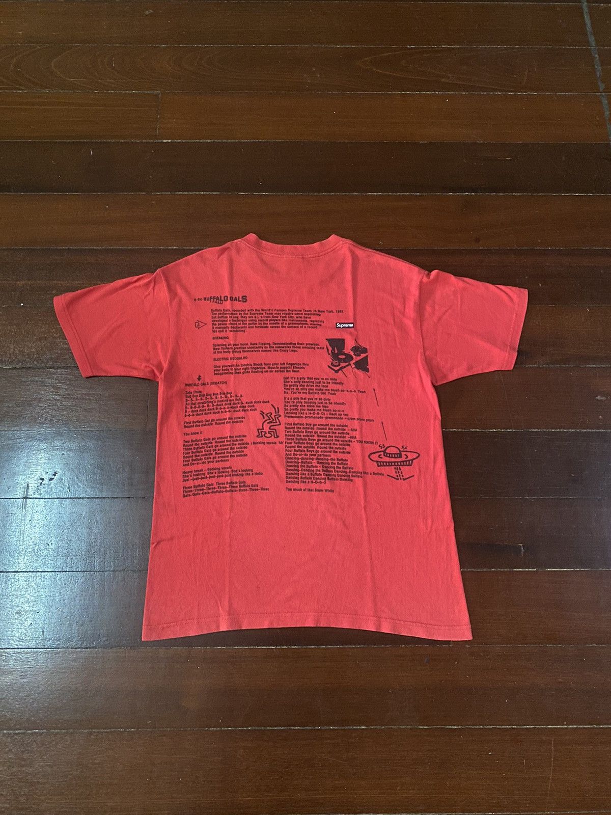 Supreme Malcolm McLaren Supreme Buffalo Gals Tee Size US M / EU 48-50 / 2 - 5 Thumbnail