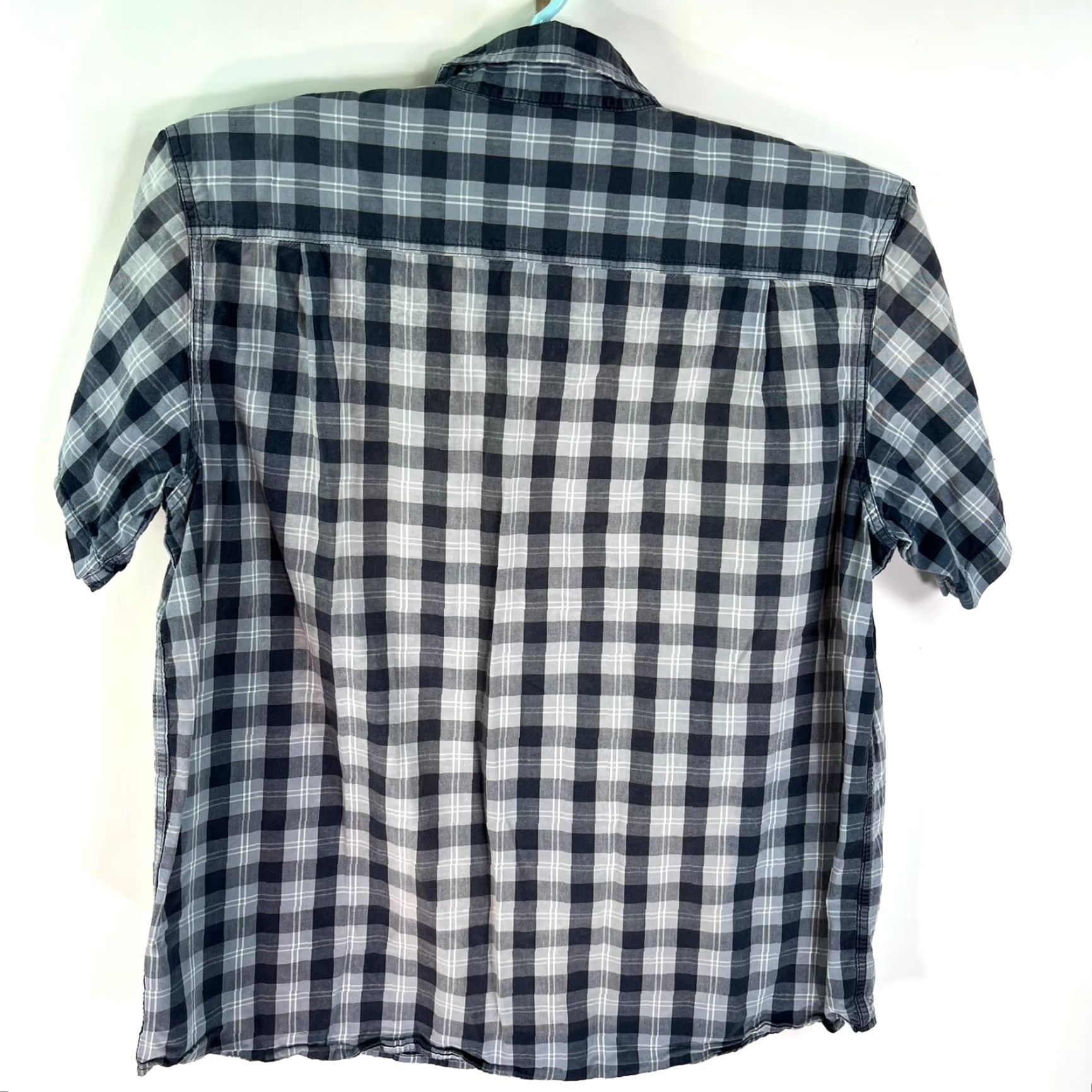 Carhartt Carhartt Relaxed Fit Plaid Casual Button Shirt Mens XL Gray Short Sleeve Size US XL / EU 56 / 4 - 5 Thumbnail