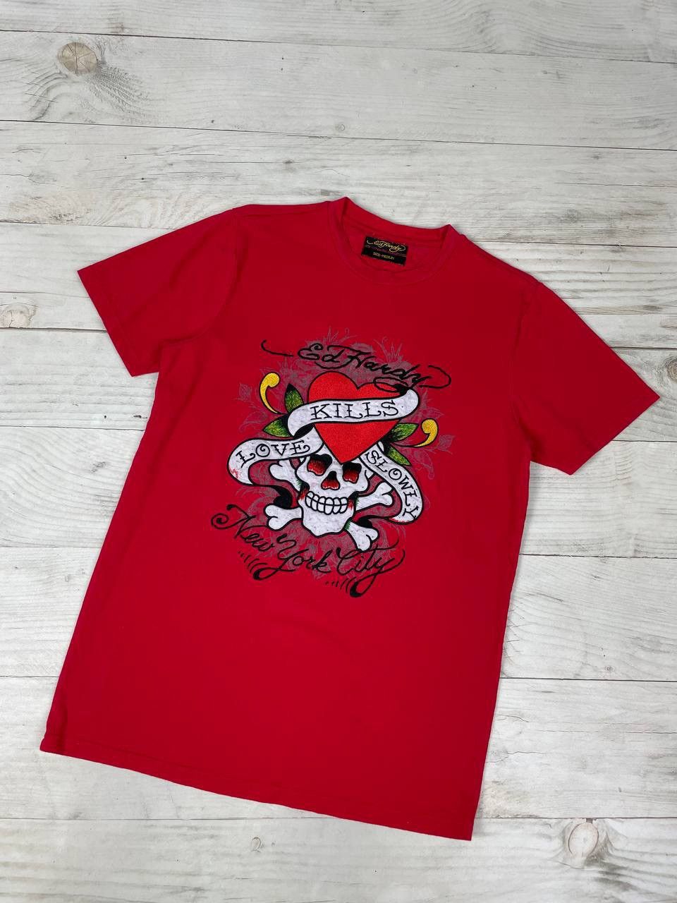 Ed Hardy Ed Hardy T-Shirt Skull Love Kills Slowly Japan Size US M / EU 48-50 / 2 - 1 Thumbnail