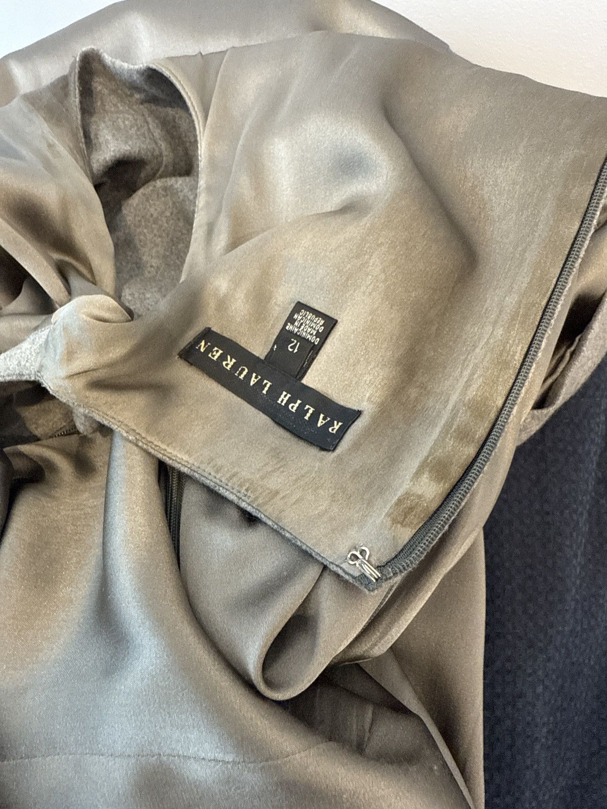 Polo Ralph Lauren Grey fine wool felt fully silk lined Size M / US 6-8 / IT 42-44 - 7 Thumbnail