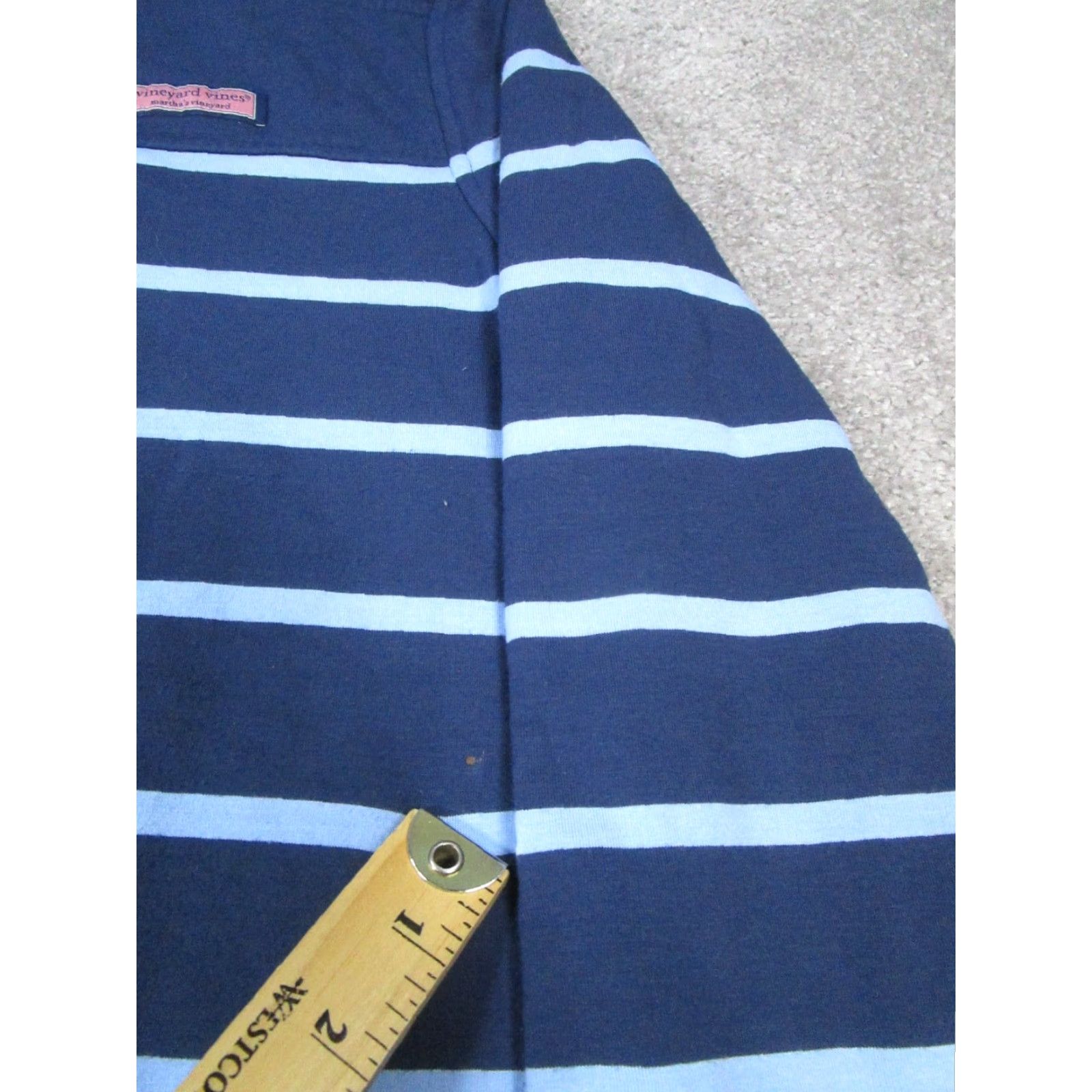 Vineyard Vines Vineyard Vines Sweater Mens XS Blue Golf Quarterzip Size US XS / EU 42 / 0 - 6 Thumbnail
