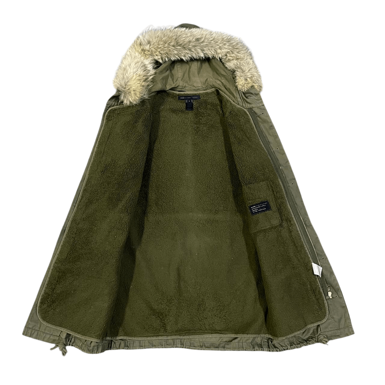 Marc by Marc Jacobs Marc by Marc Jacobs Military Parka with Fur Size US S / EU 44-46 / 1 - 7 Thumbnail