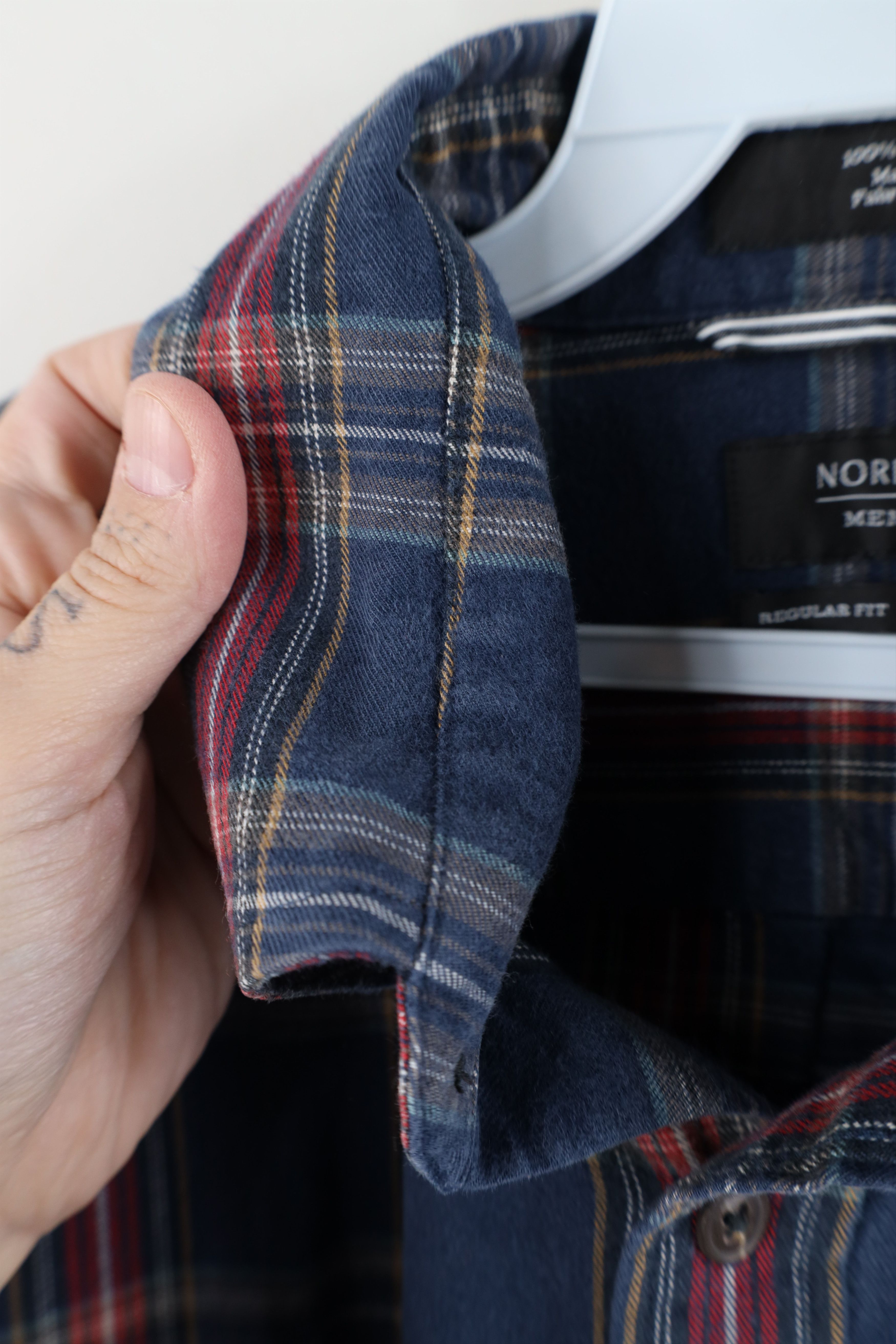 Vintage Vintage Y2K Streetwear Collared Button Down Shirt Plaid Size US L / EU 52-54 / 3 - 7 Thumbnail
