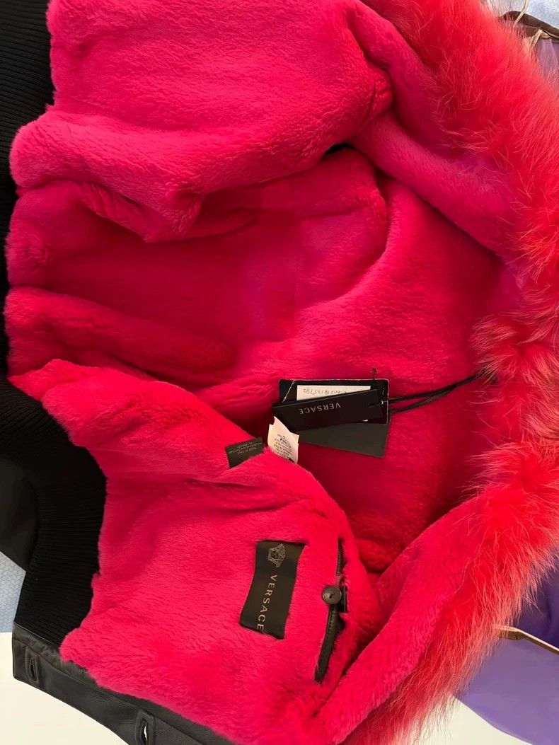 Other Versace Fur one-piece coat Size L / US 10 / IT 46 - 5 Thumbnail