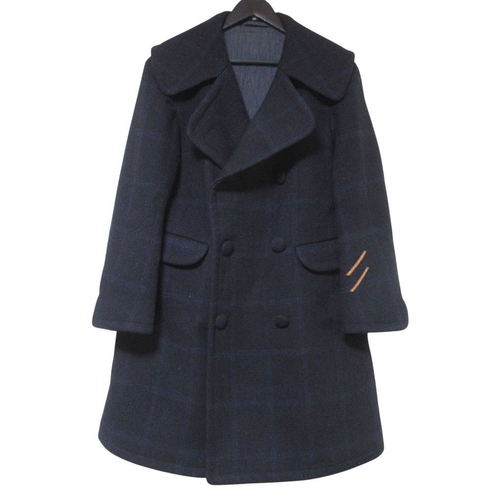 Other 45 45R Double Breasted Check Coat Textile Outerwear DUTY FREE for USA Size ONE SIZE - 1 Thumbnail