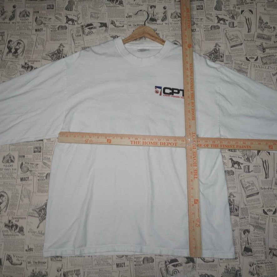Vintage XL - Vintage Y2K CPT camp poker tour mary jane 2000s t-shirt Size US XL / EU 56 / 4 - 4 Thumbnail