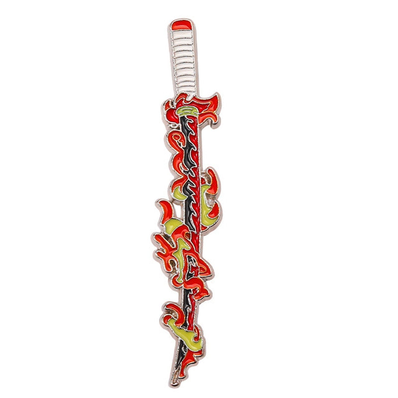 & Other Stories Demon Slayer Kyojuro Rengoku's Sword Enamel Pins 84-1 Size ONE SIZE - 1 Thumbnail