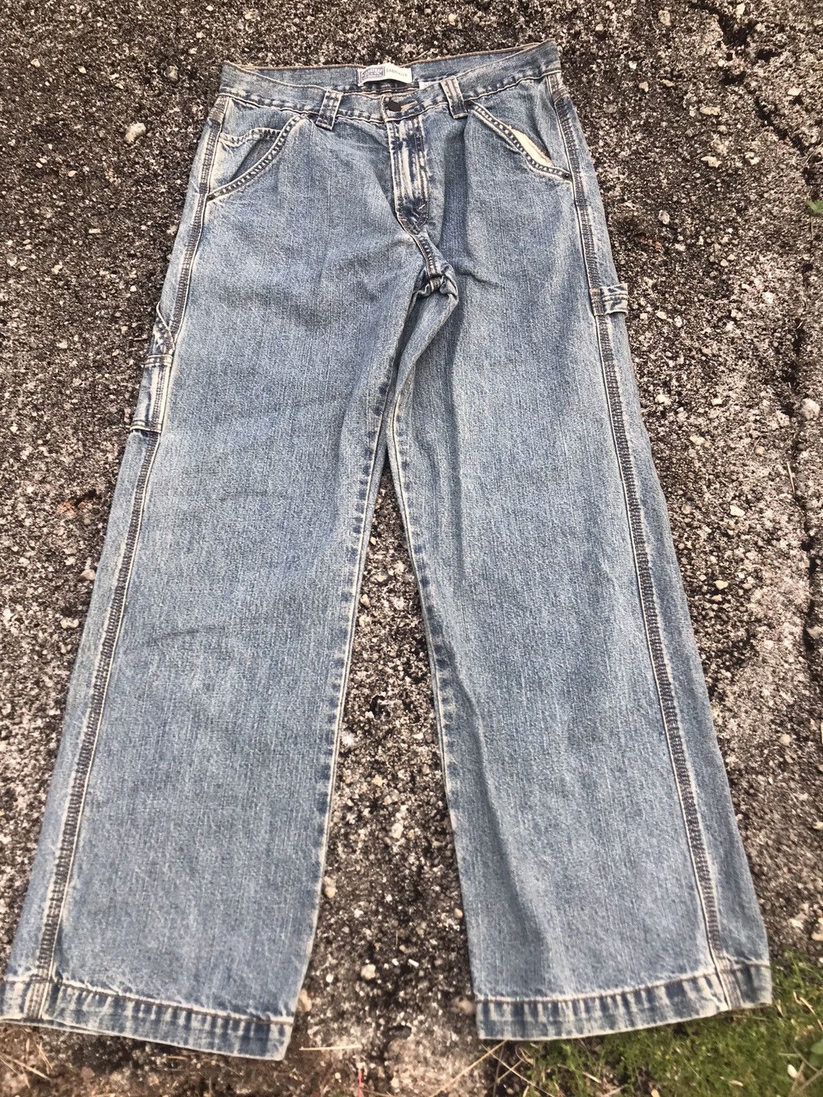 Designer × Levi's × Vintage Levi’s Signature Carpenter baggy jeans Size US 36 / EU 52 - 2 Thumbnail