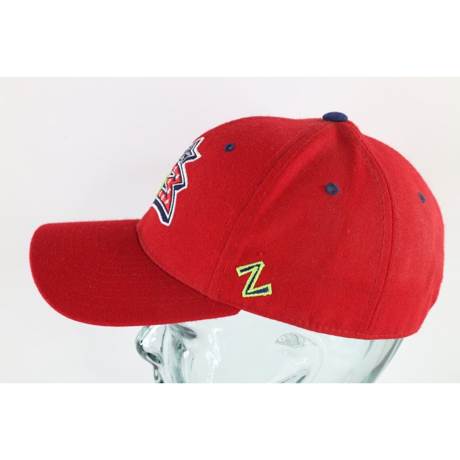 Vintage Vintage Y2K Columbus Blue Jackets Hockey Fitted Hat Size ONE SIZE - 2 Thumbnail