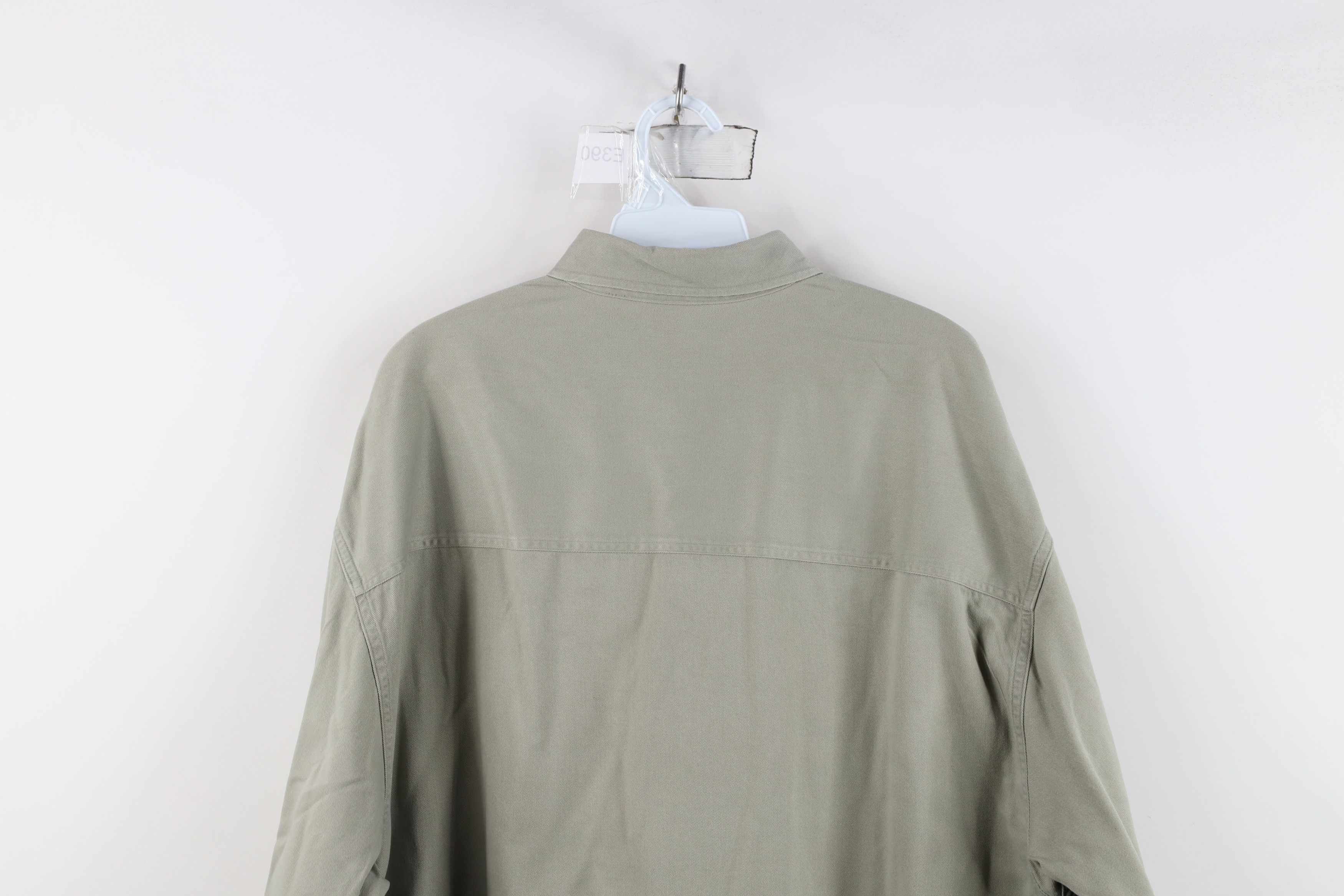 Vintage Vintage 90s Team USA Hockey Button Down Shirt Green Size US L / EU 52-54 / 3 - 13 Thumbnail