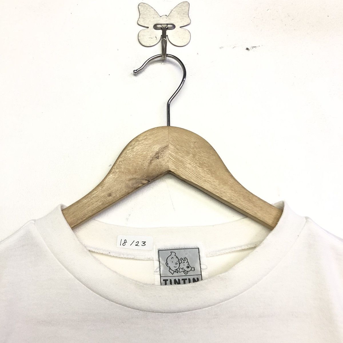 Cartoon Network × Vintage Vintage The Adventures Of Tintin Cartoon Tshirt Size US M / EU 48-50 / 2 - 4 Thumbnail