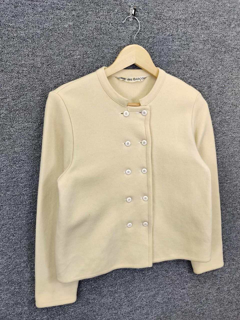 Comme des Garcons Vintage Comme Des Garcons Double Breasted Button Coat Size US M / EU 48-50 / 2 - 5 Thumbnail