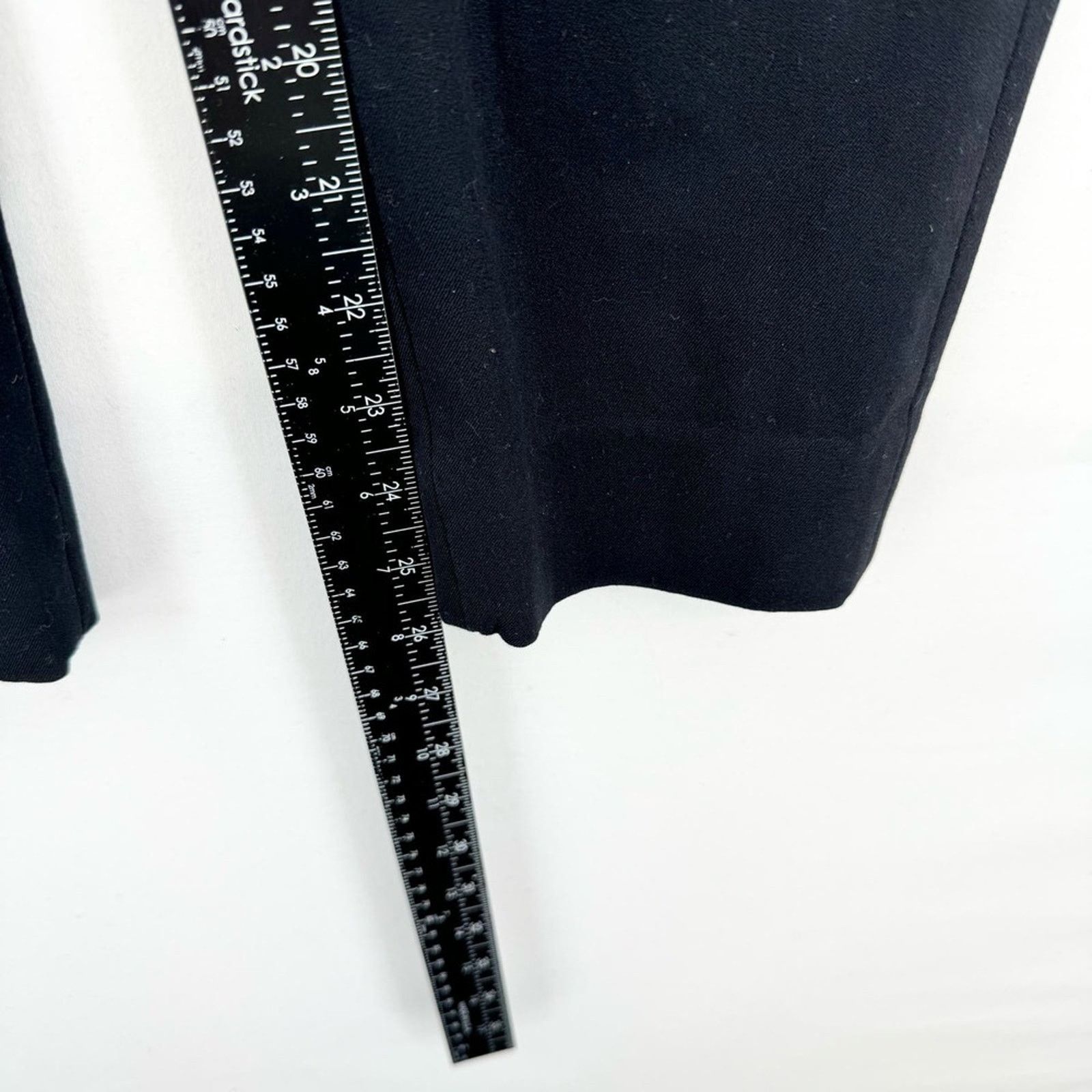 Everlane Everlane High Waisted Ankle Cropped Trouser Black Pants Sz 6 Size 28" / US 6 / IT 42 - 3 Thumbnail