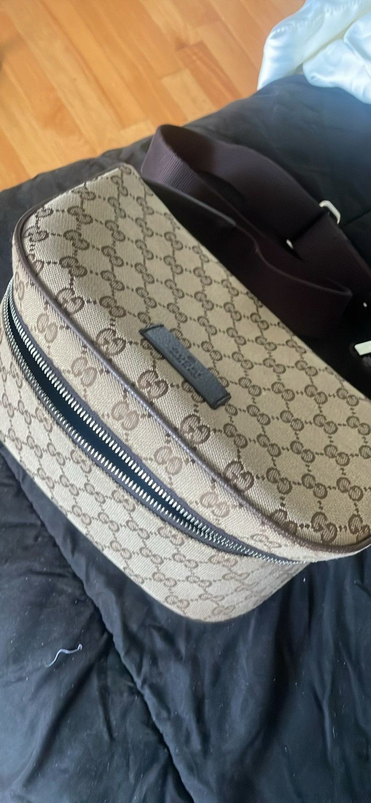 Gucci Gucci “GG” Canvas Belt Bag Size ONE SIZE - 2 Thumbnail