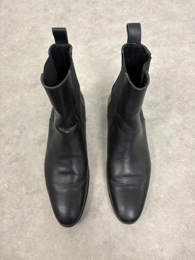 agnes b. Agnès b. Black Leather Chelsea Boots Size US 9 / EU 42 - 4 Thumbnail