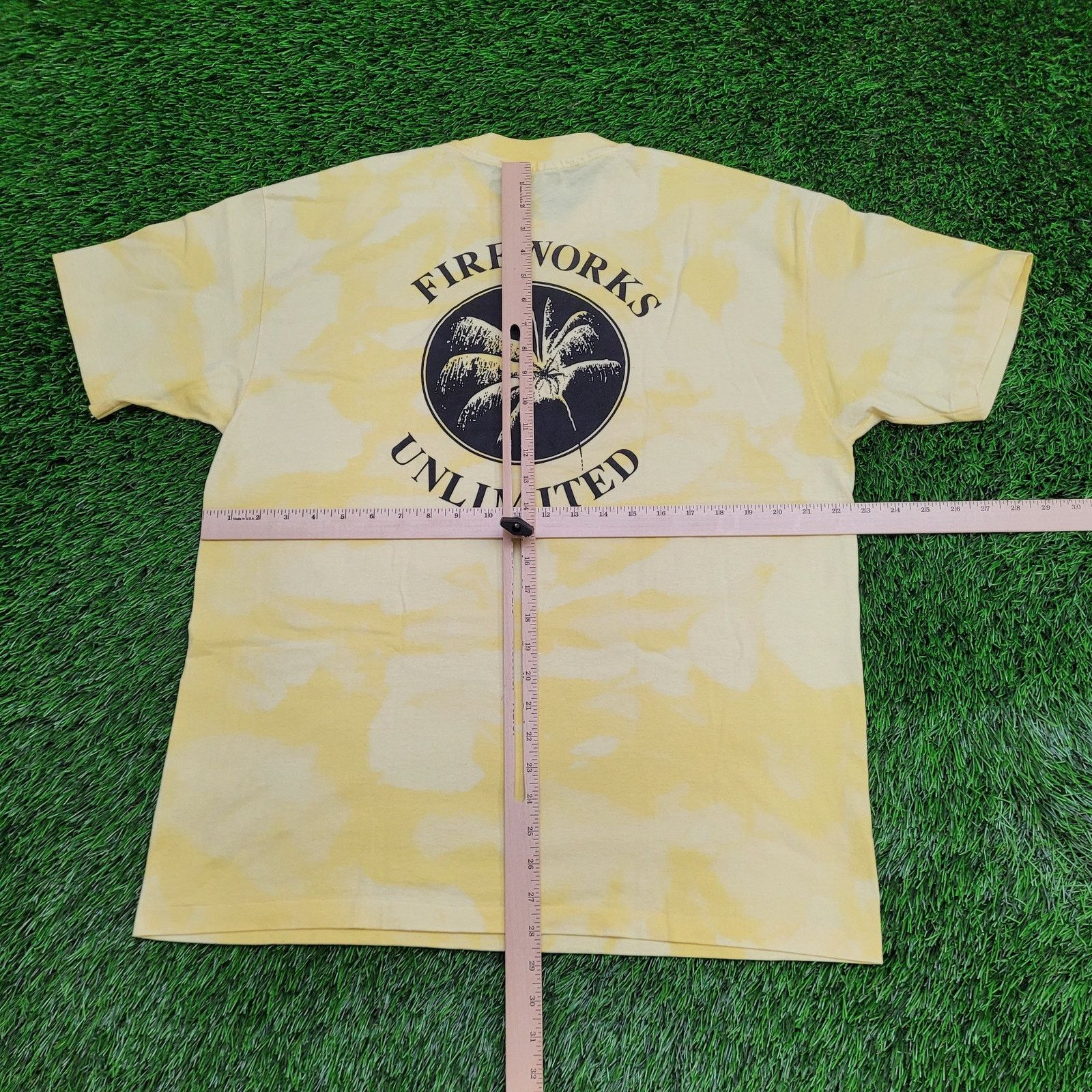 Hanes VTG 90s Hanes Fifty-Fifty T-Shirt L/XL Fireworks Unlimited Size US XL / EU 56 / 4 - 9 Thumbnail