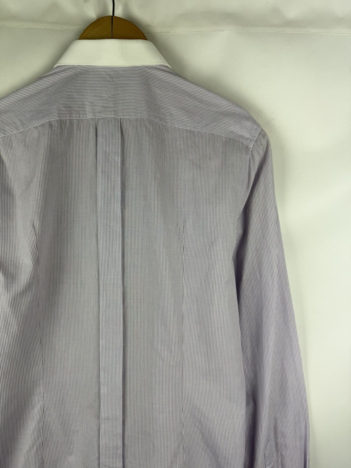 Dolce & Gabbana Dolce & Gabbana Gold L/S Button Up Dress Striped Shirt Size US M / EU 48-50 / 2 - 19 Thumbnail