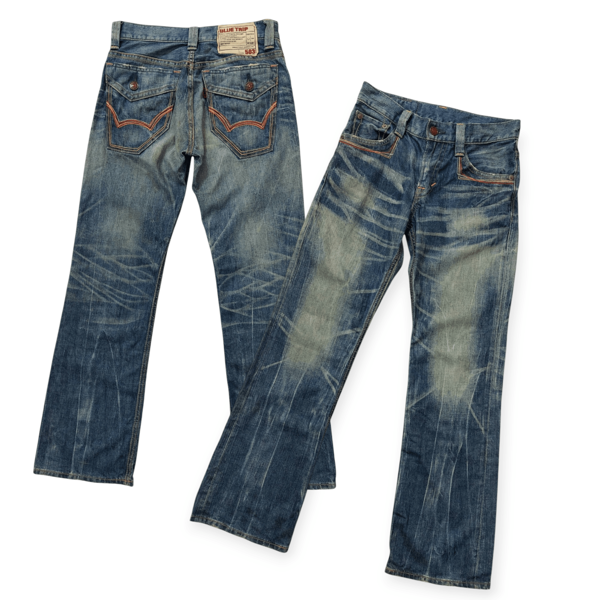 Edwin × Japanese Brand EDWIN 503 BLUE TRIP FLARE BOOTCUT