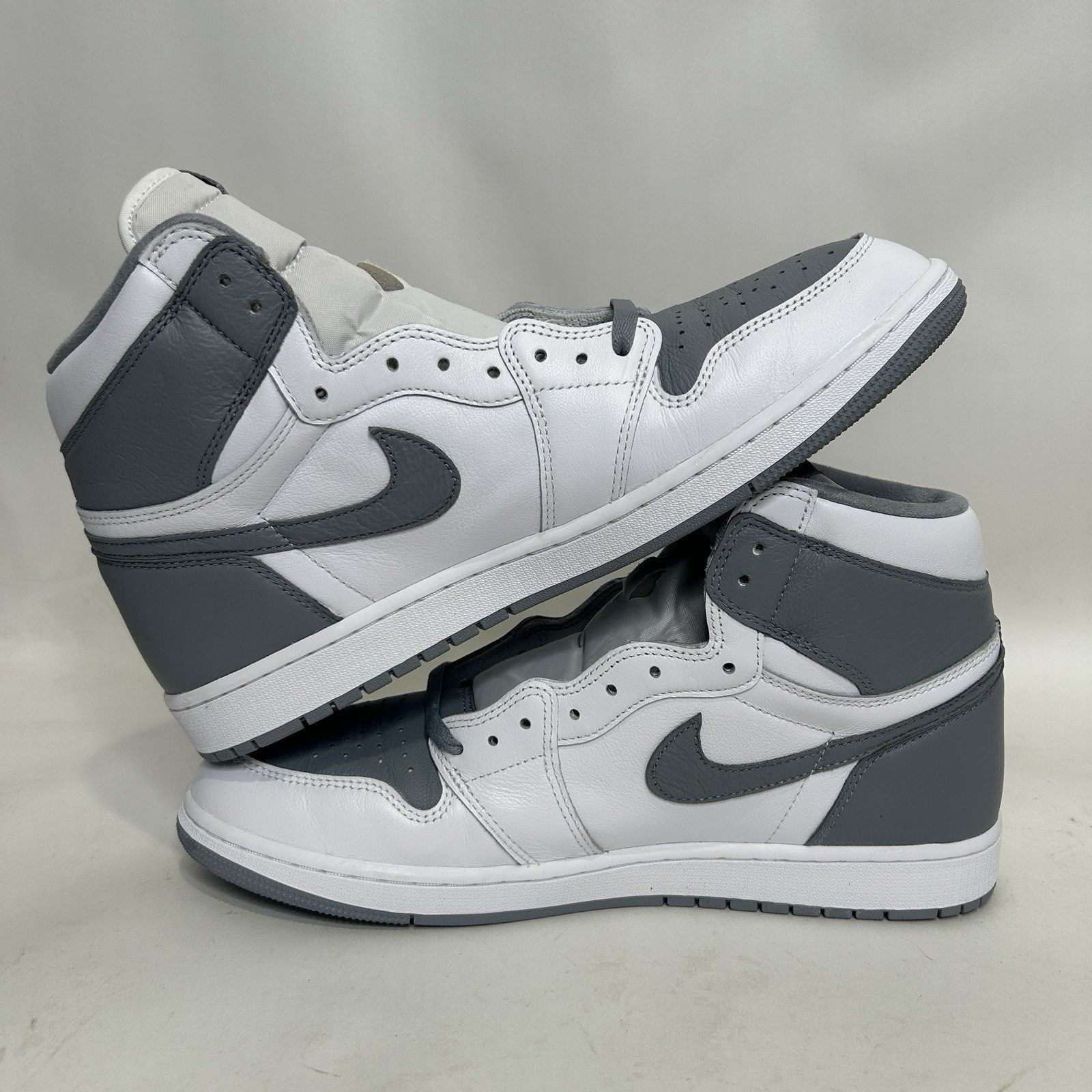 Nike Nike Air Jordan 1 Retro High OG “Stealth White” Size US 14 / EU 47 - 3 Thumbnail