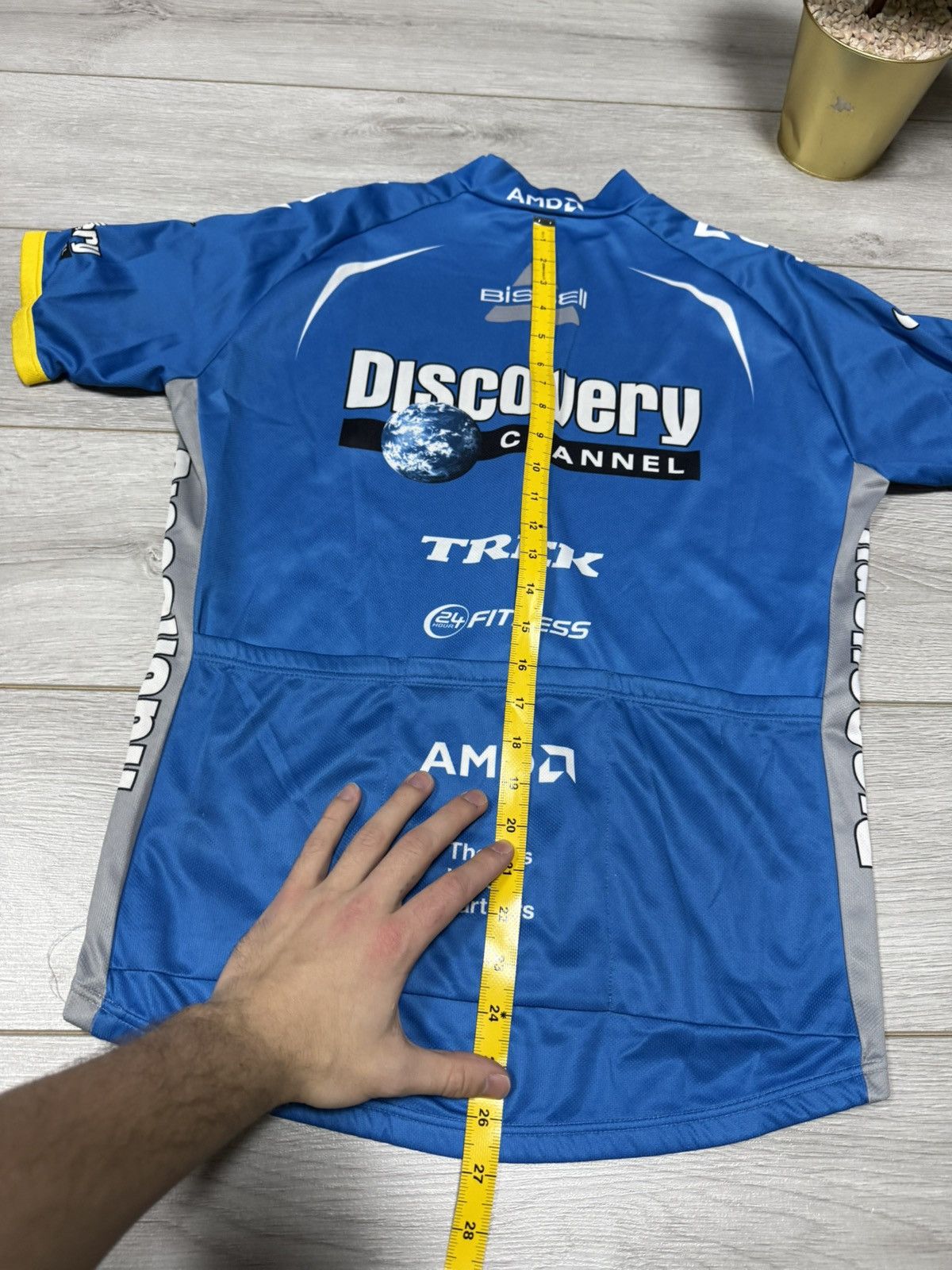 Nike Y2k Nike Discovery Chanel Cycling Jacket bike tee shirt Size US L / EU 52-54 / 3 - 8 Thumbnail