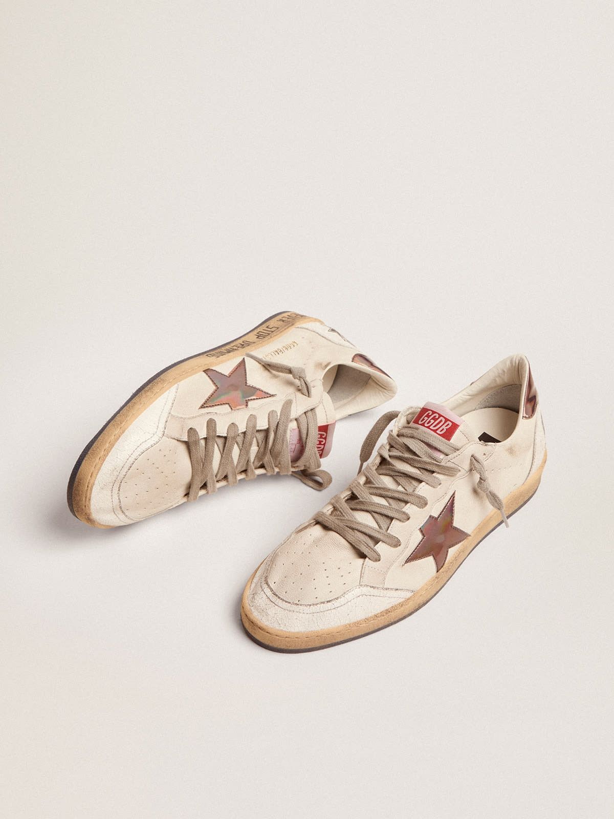 Golden Goose o1w1db10725 Ball Star Low-Top Sneakers in Multicolor Size US 10 / EU 43 - 2 Thumbnail