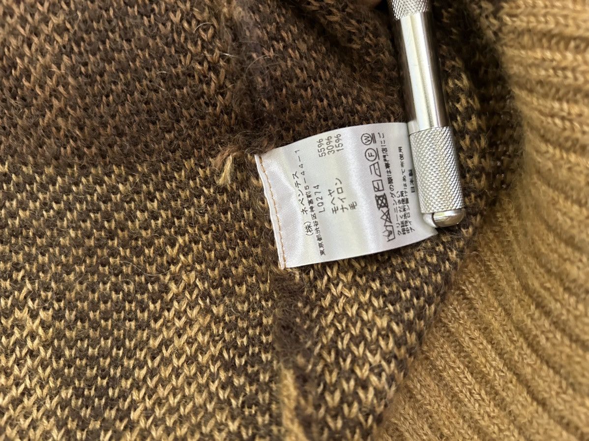 Needles NEEDLES MOHAIR CARDIGAN ZIGZAG TAUPE Size US L / EU 52-54 / 3 - 7 Thumbnail