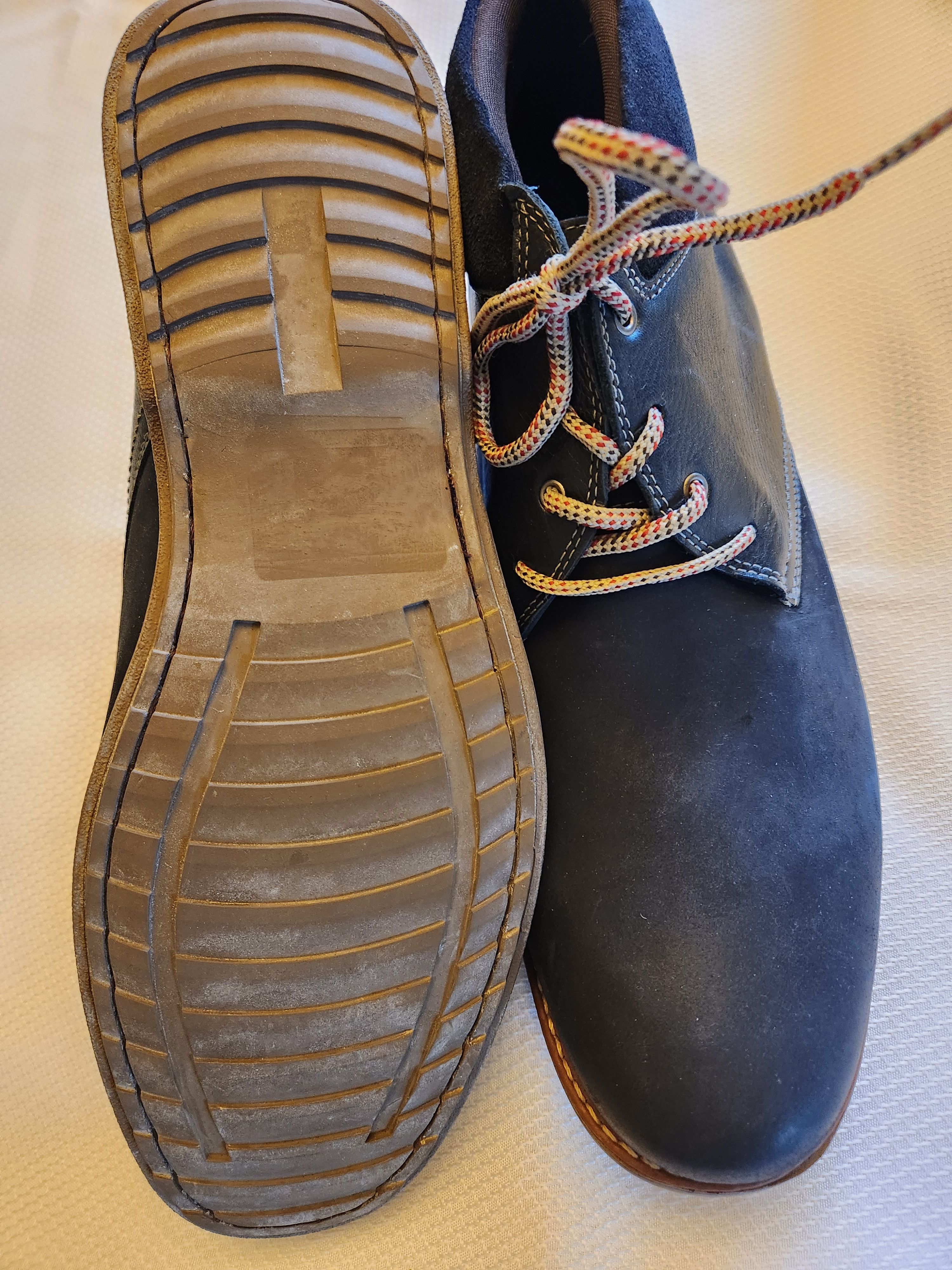 Sandro Moscoloni NIB Men's Shawn 4 Eyelet Plain Toe Chukka Boots Size US 13 / EU 46 - 4 Thumbnail