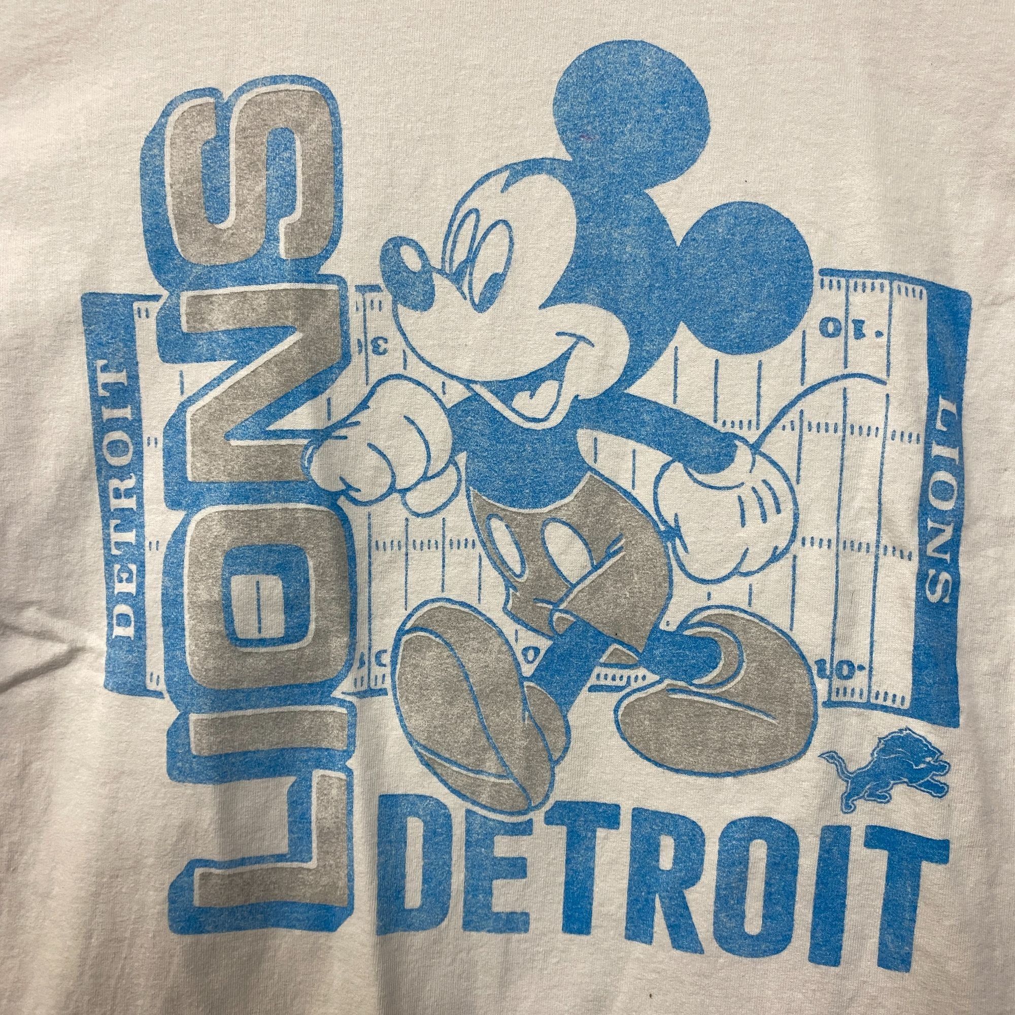 Disney Disney x Junk Food NFL Detroit Lions Mickey Mouse Field T-Sh Size US S / EU 44-46 / 1 - 2 Thumbnail