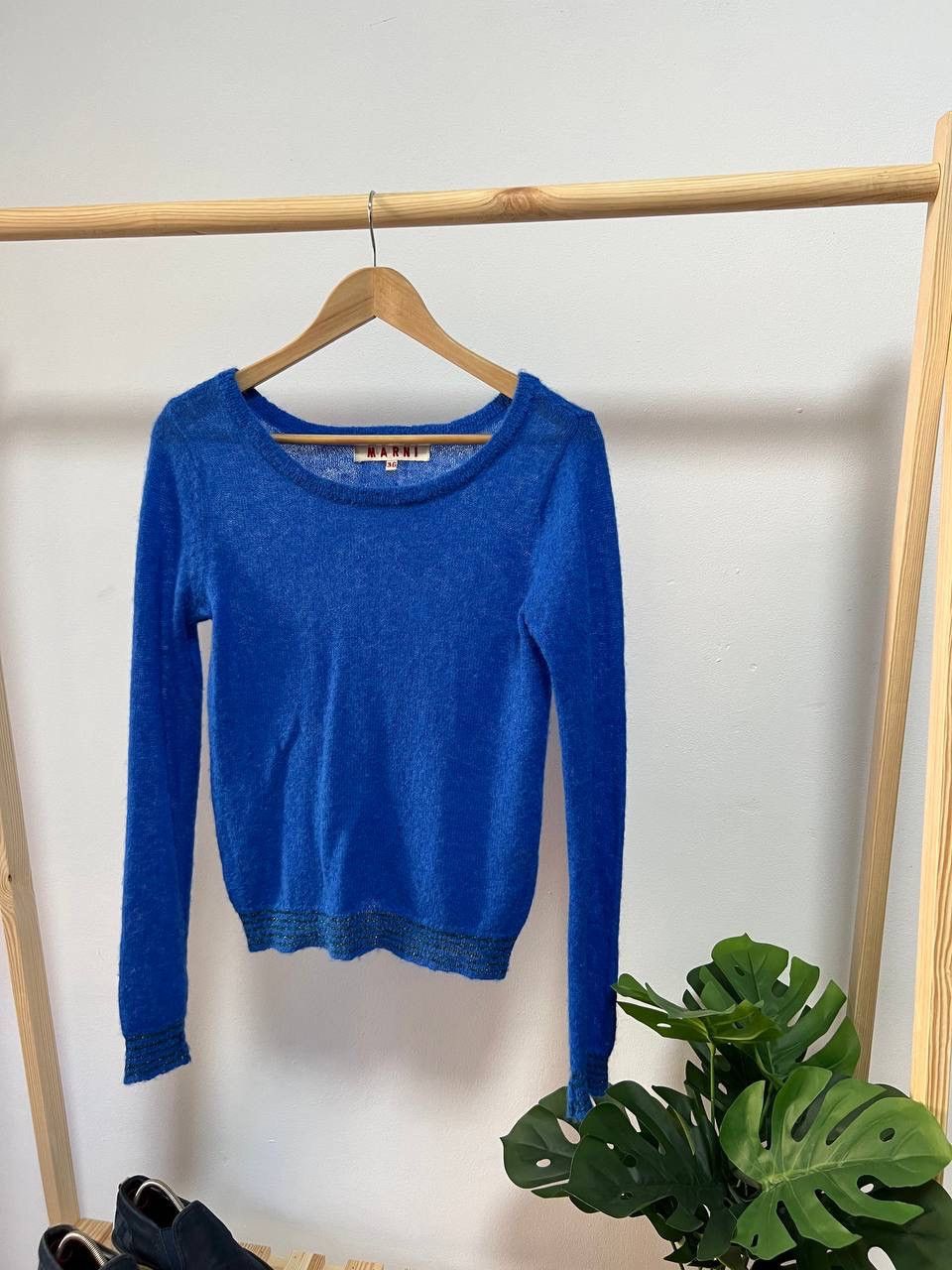 Marni Marni Fuzzy Wuzzy Blue sweater Size XS / US 0-2 / IT 36-38 - 4 Thumbnail