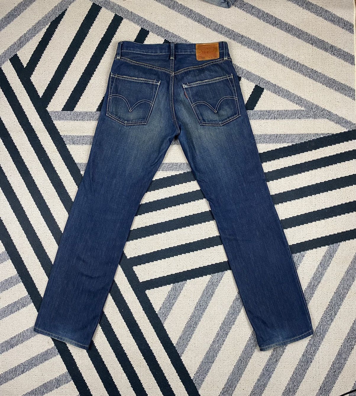 Levi's × Vintage Vintage Levis 502 Selvedge Faded Dirty Jeans Size US 29 - 3 Thumbnail