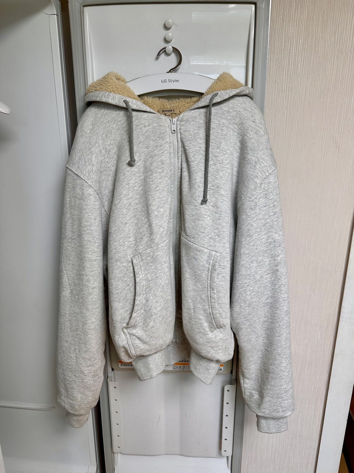 Yeezy Yeezy season 5 zid up hoodie heather grey Size US XS / EU 42 / 0 - 1 Thumbnail