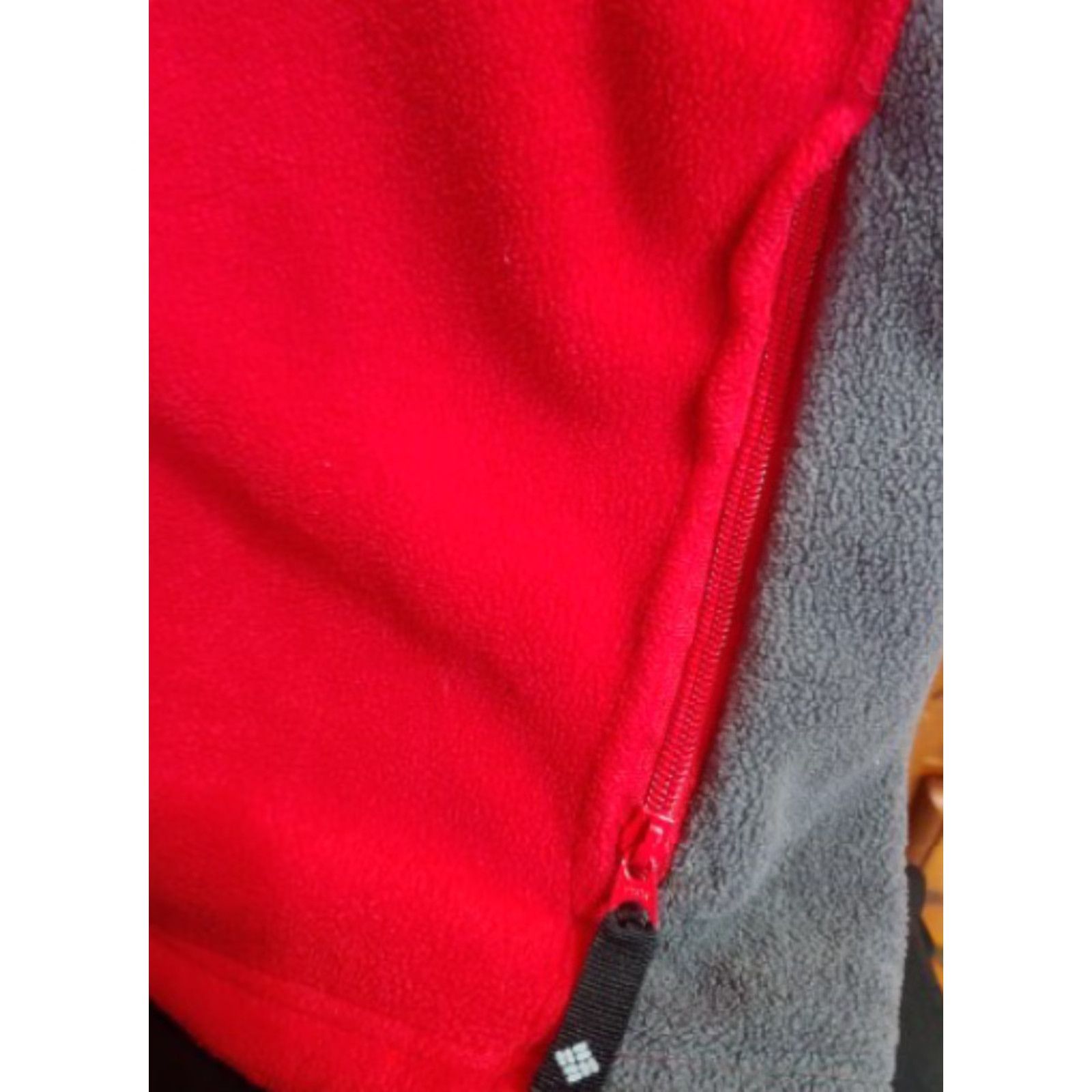 Vintage Columbia Jacket Womens L Red Fleece Zipup Pockets Mock Neck Outdoor Fall Winter Logo Zipper Basic Jacket Mens Womens Balls? Size L / US 10 / IT 46 - 6 Thumbnail
