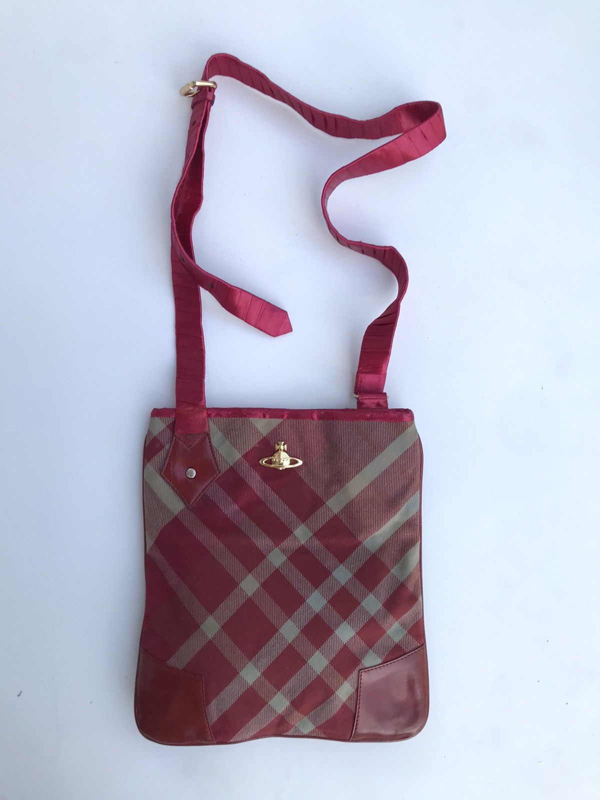 Vintage Vivienne Westwood Bag Tartan Size ONE SIZE - 1 Thumbnail