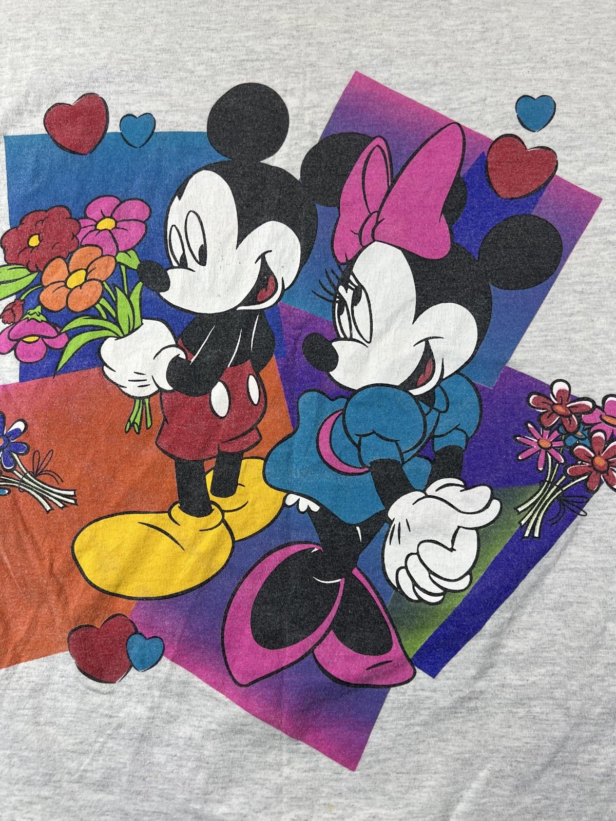 Disney Vintage Mickey and Minnie Mouse Graphic T-Shirt Size US L / EU 52-54 / 3 - 2 Thumbnail