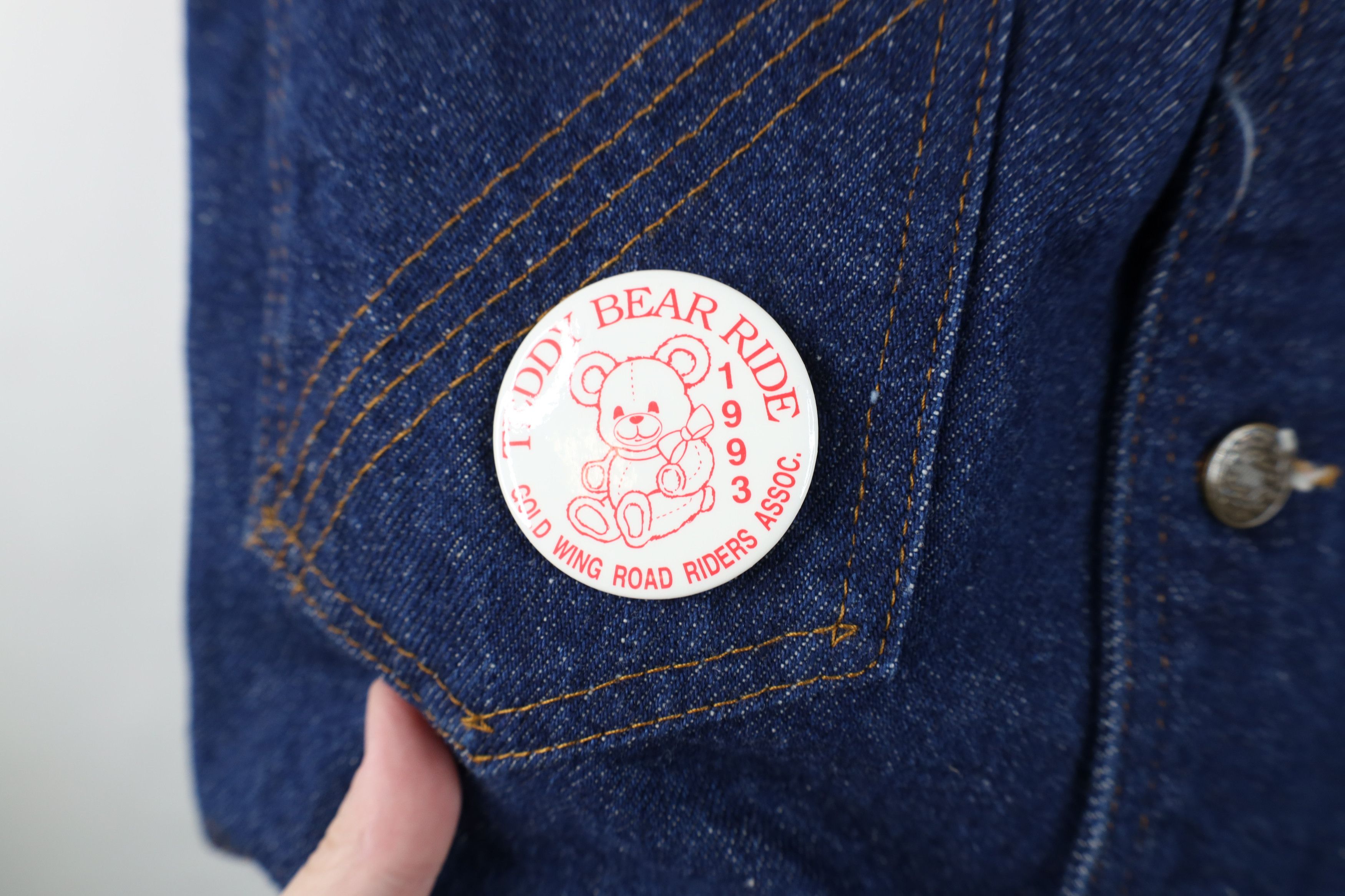 Vintage Vintage 70s Streetwear Gold Wing Road Riders Denim Vest USA Size M / US 6-8 / IT 42-44 - 8 Thumbnail