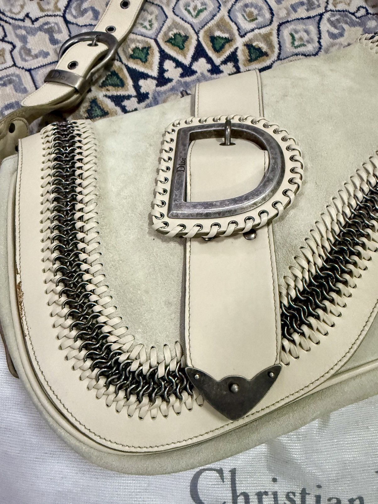 Dior 🔥SICK🔥 AW06 Dior Gaucho Saddle John Galliano era Size ONE SIZE - 4 Thumbnail