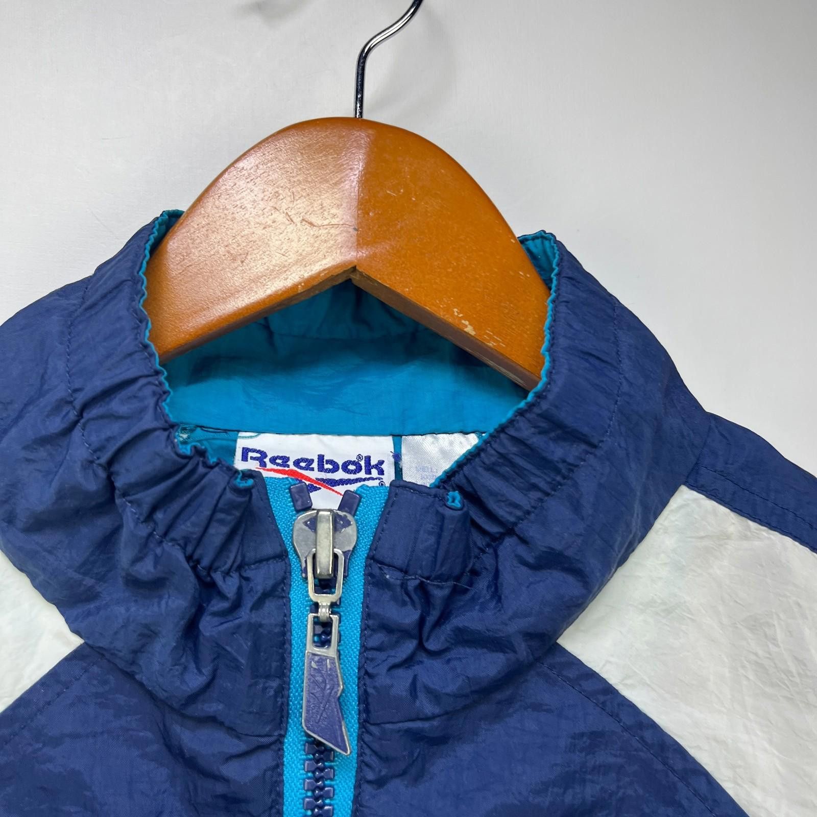 Reebok Vintage 90s Reebok Windbreaker Jacket Medium Size US M / EU 48-50 / 2 - 4 Thumbnail