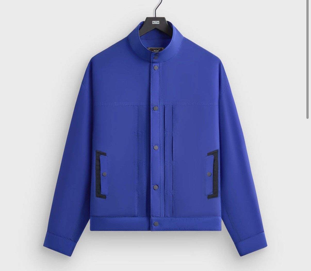 Kith Kith Puffed Jase Paisley Denim Jacket in Light Indigo Large 