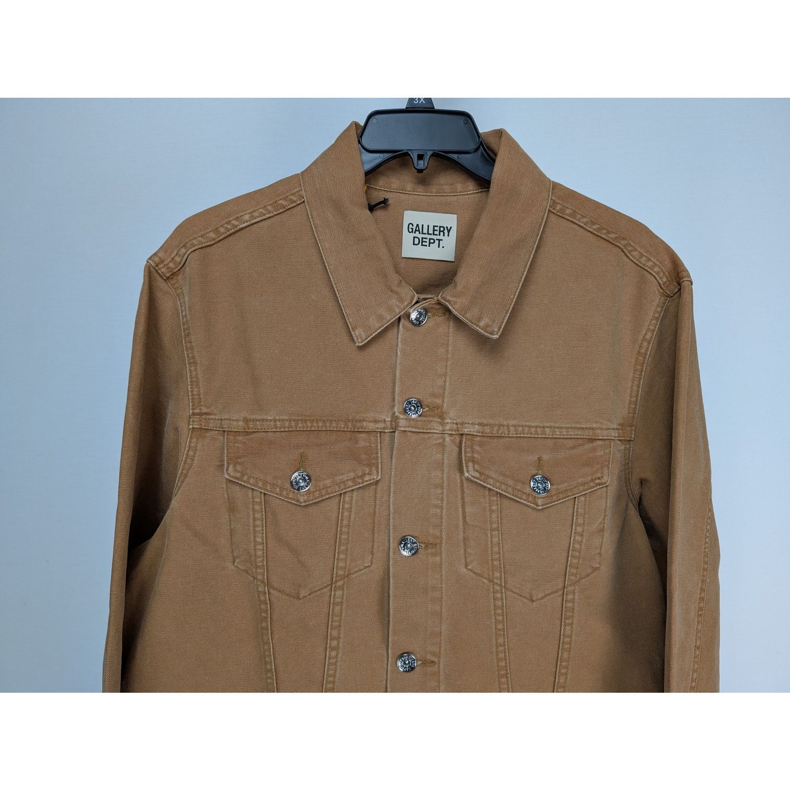 Gallery Dept. o1rshd1 Trucker Jacket in Canvas Tan Size US L / EU 52-54 / 3 - 5 Thumbnail