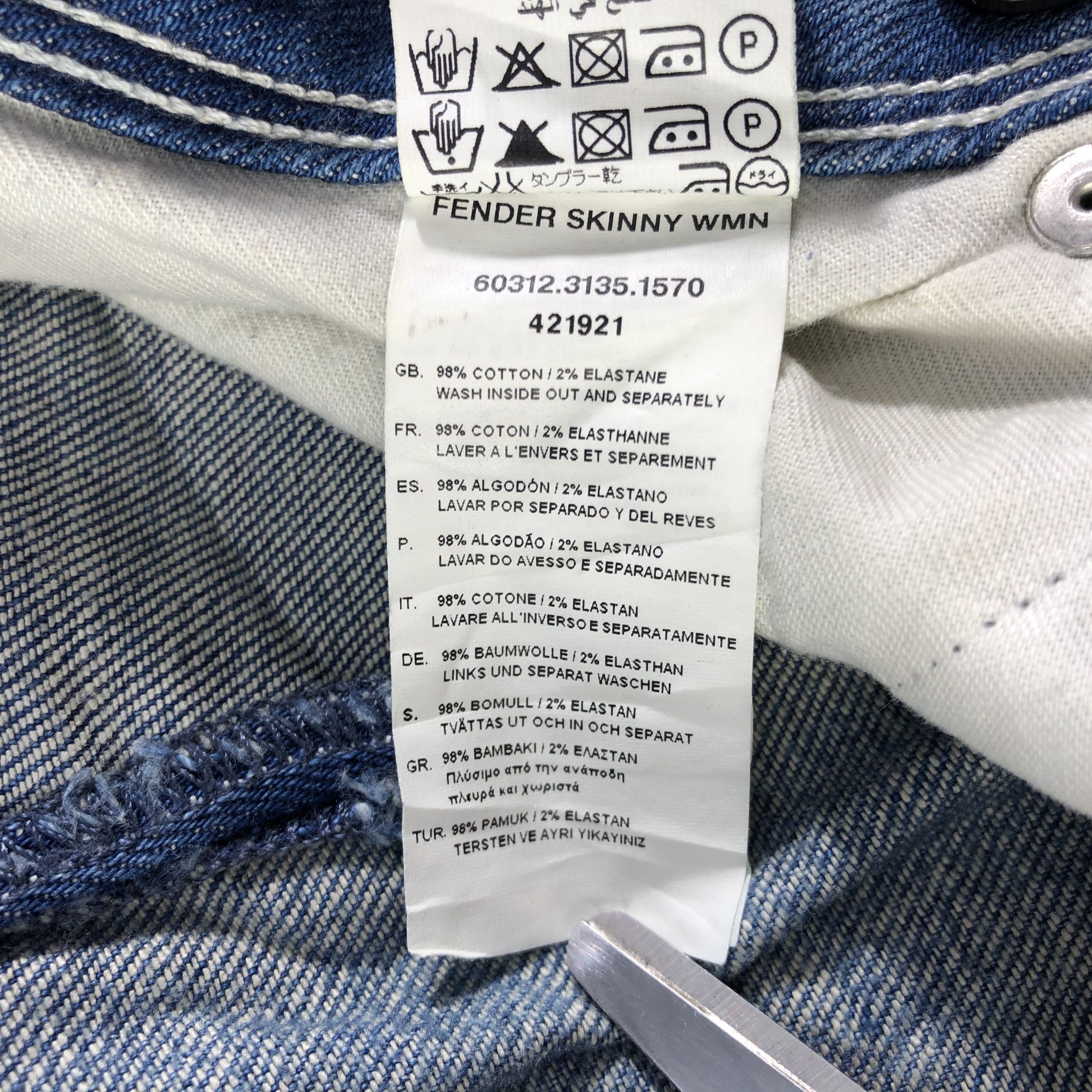 G-Star G Star Raw Jeans Skinny Distressed Denim KJ1593 Size 24" / US 00 / IT 34 - 11 Thumbnail