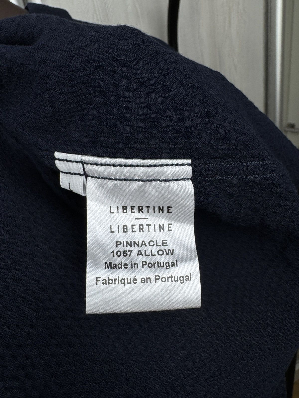 Libertine-Libertine Libertine Libertine navy blue pinnacle ls shirt overshirt Size US L / EU 52-54 / 3 - 7 Thumbnail