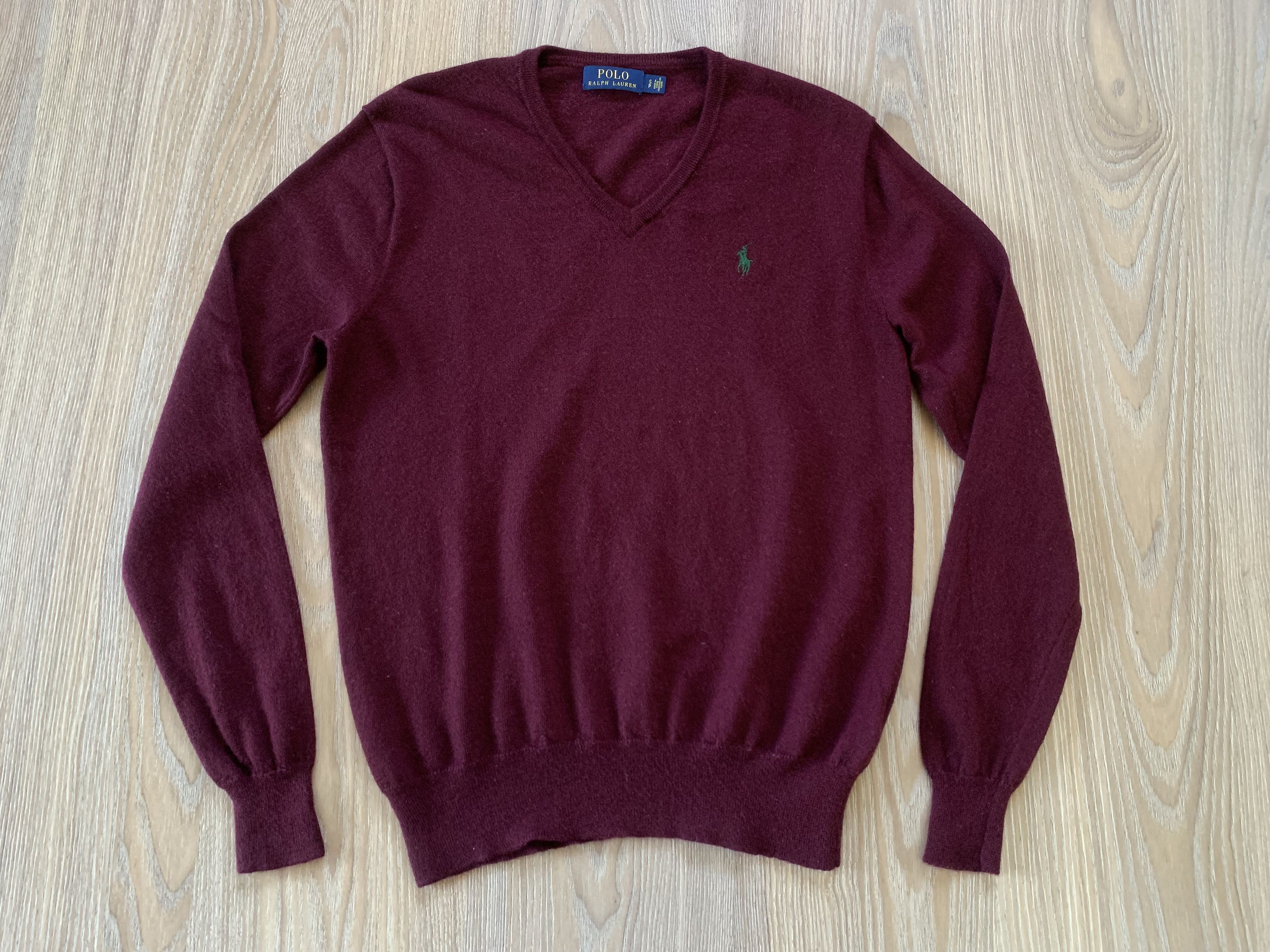 Polo Ralph Lauren Polo Ralph Lauren Wool Merino Pullover Sweater Size US S / EU 44-46 / 1 - 2 Thumbnail