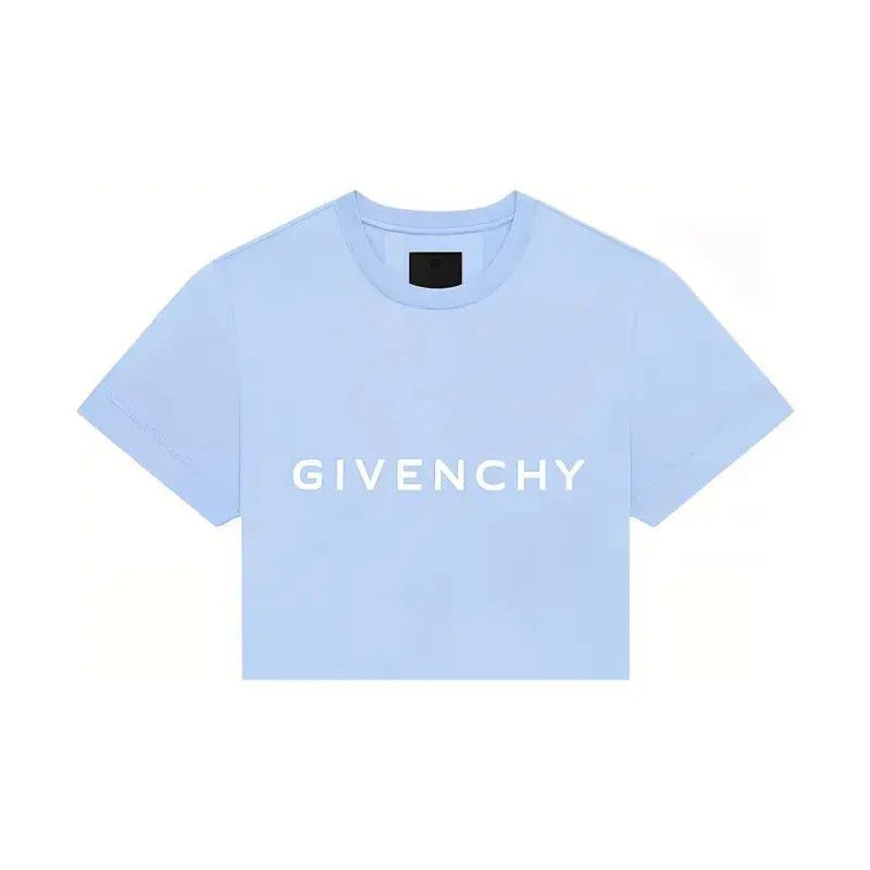 Givenchy o1w1db10426 Slim Fit T-Shirt in Light Blue Size US XL / EU 56 / 4 - 6 Thumbnail