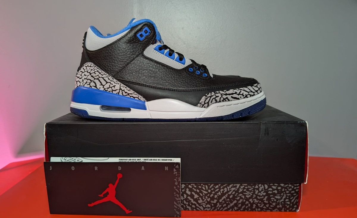 Size Air Jordan Retro Sport Blue