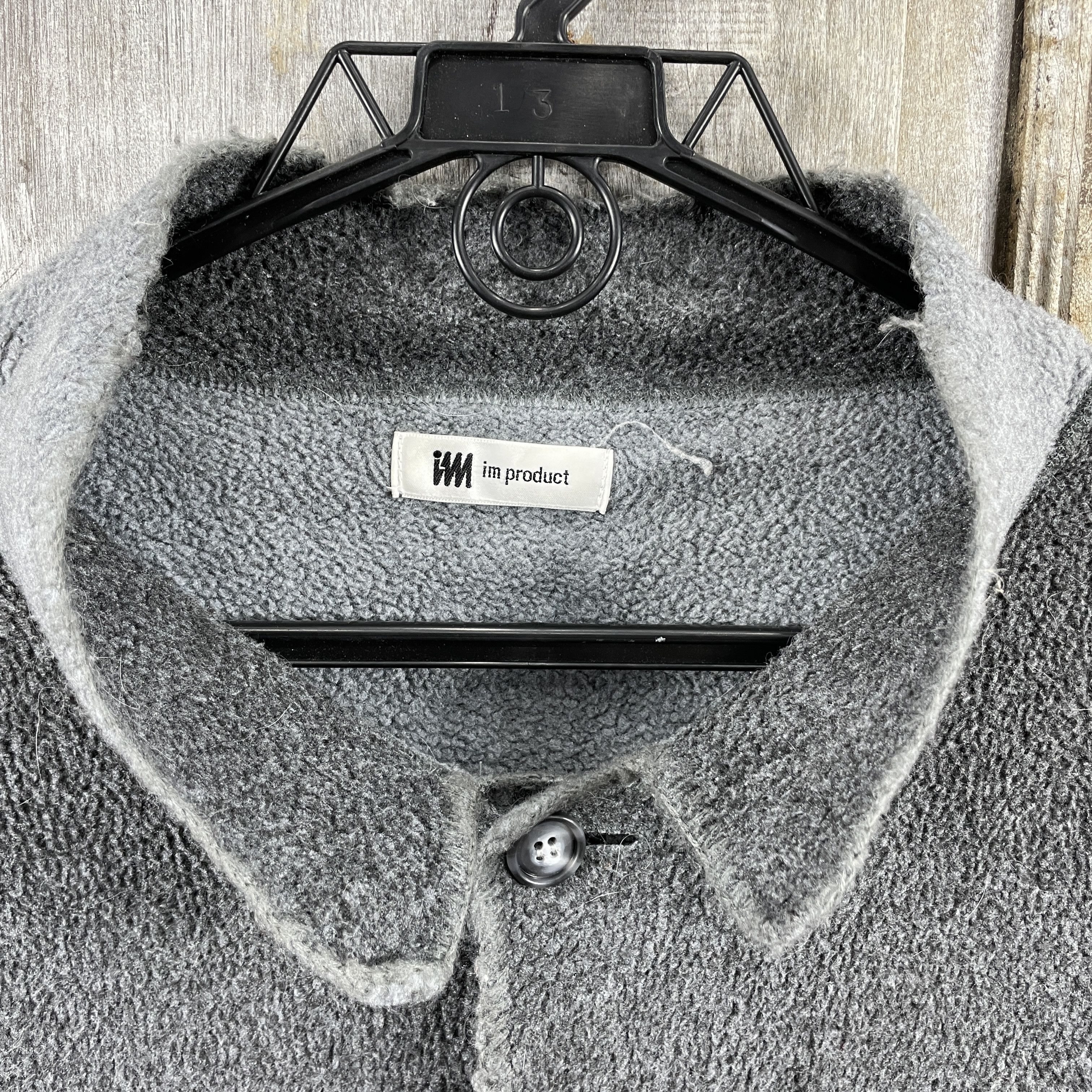 Issey Miyake × Vintage Issey Miyake Fleece Button Up Jacket Size US XL / EU 56 / 4 - 6 Thumbnail