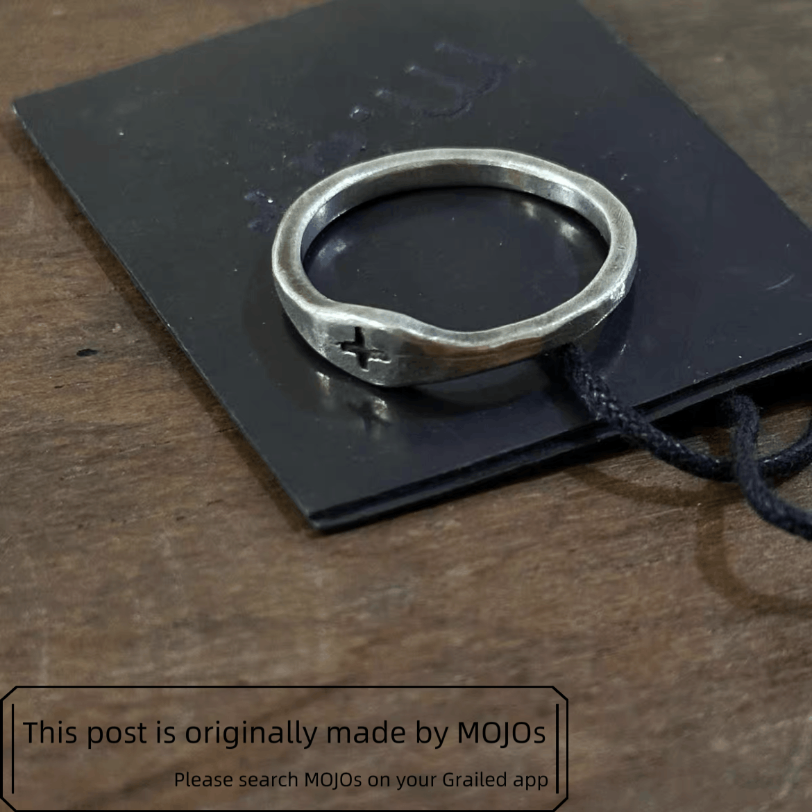 Ma+ Sz M M.A+ 19SS Cross Silver 925 Ring Size ONE SIZE - 4 Thumbnail