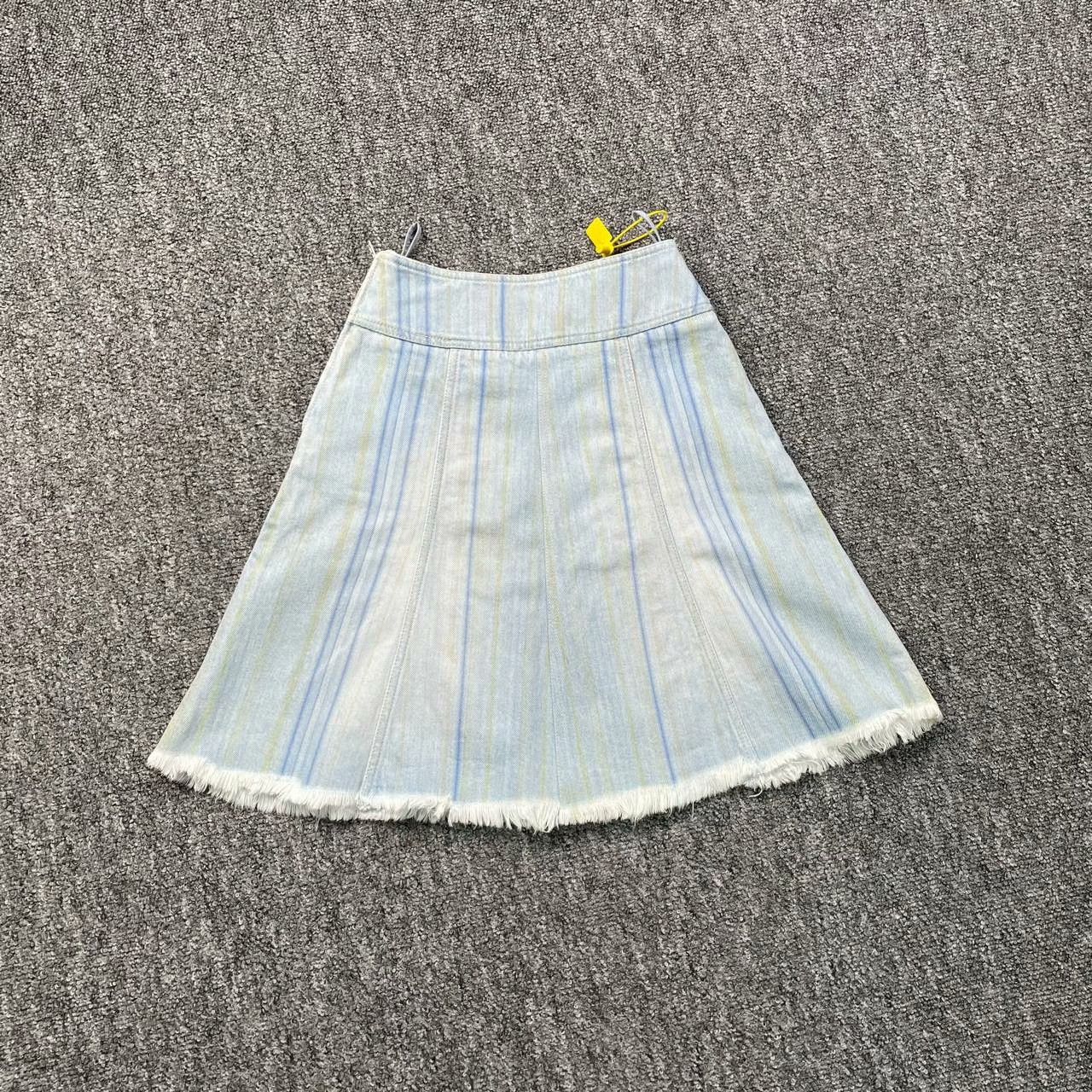 Chanel Chanel Casual Striped Multi Skirt 34 Women Size 34" / US 12 / IT 48 - 1 Thumbnail