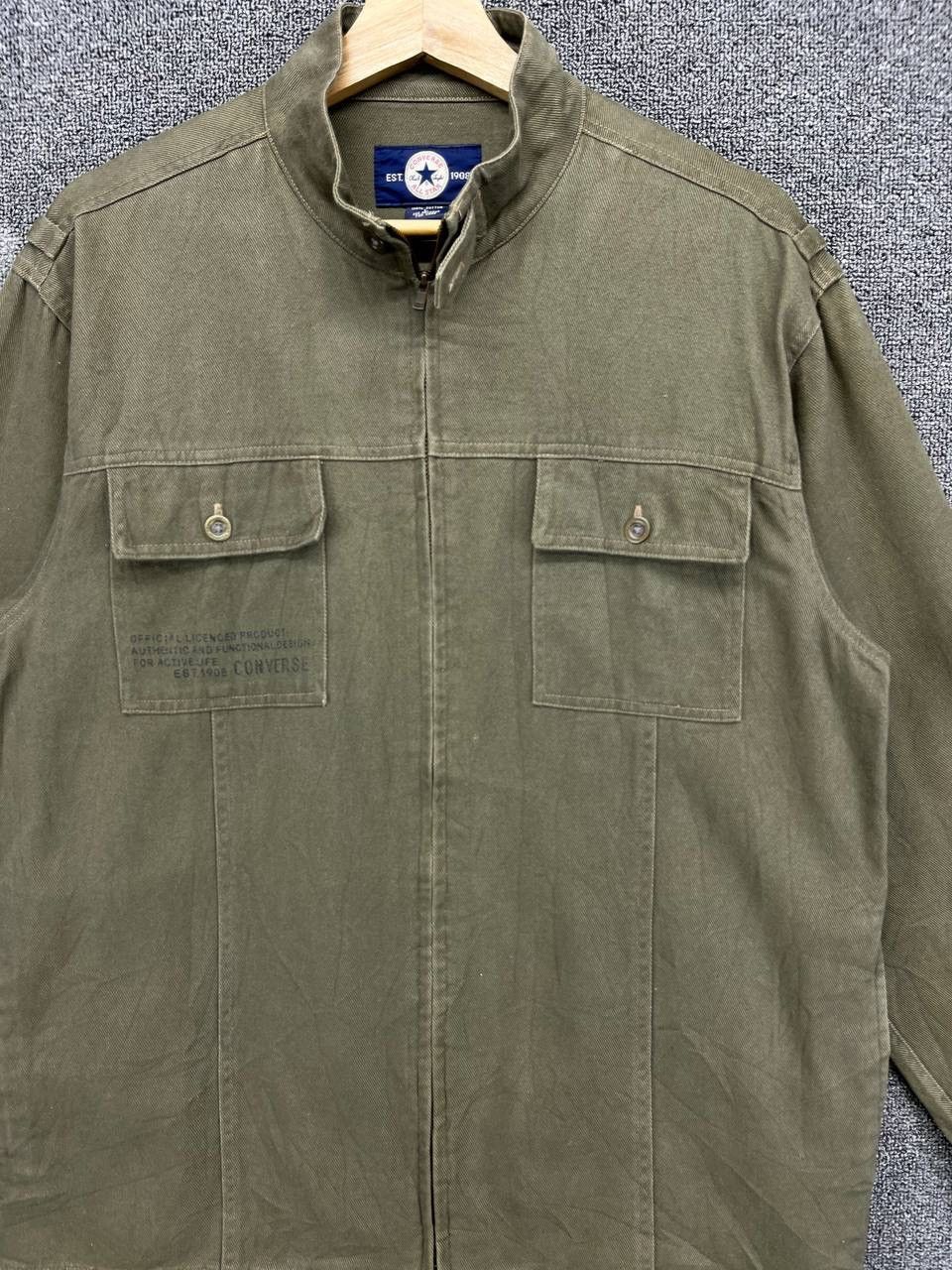 Converse Vintage Converse Military Style Jacket Size US L / EU 52-54 / 3 - 5 Thumbnail